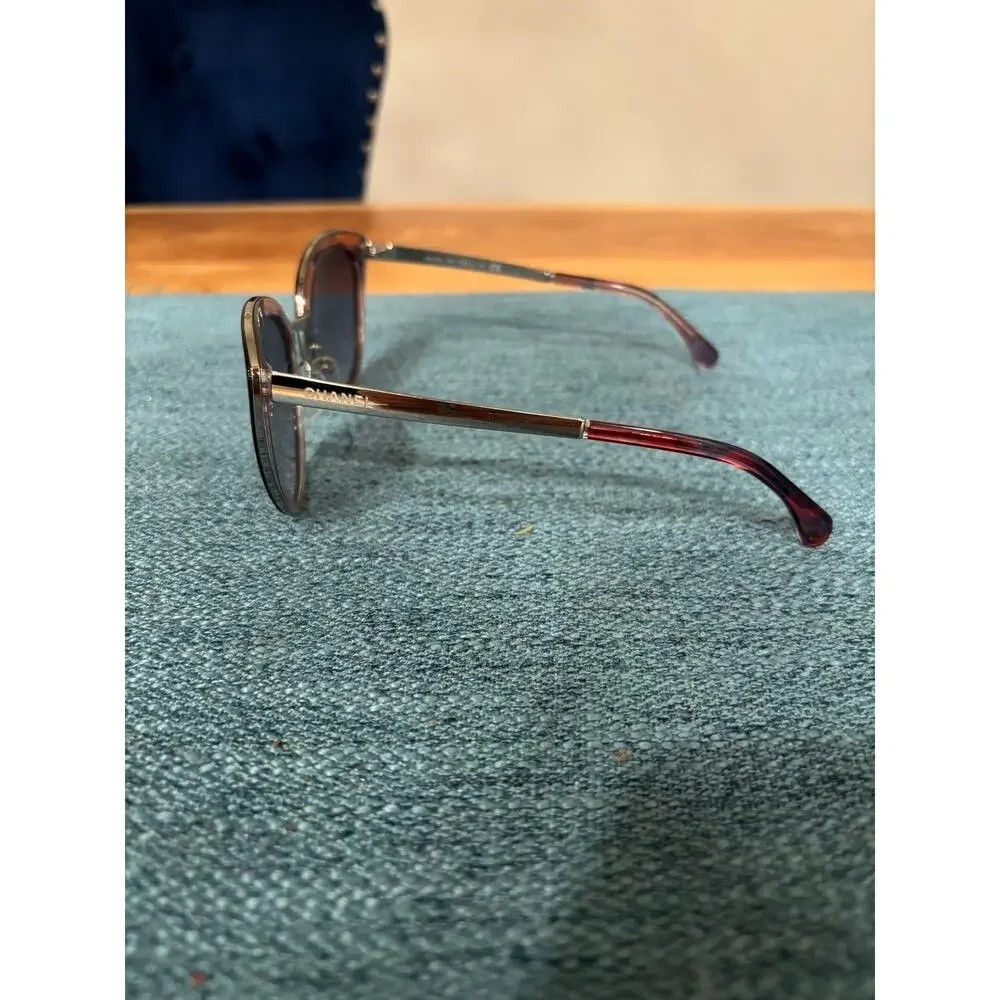 Chanel Cat Eye 4208 Pink/Purple Sunglasses